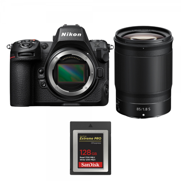 Nikon Z8 + Z 85mm f/1.8 S + 1 SanDisk 128GB Extreme PRO CFexpress Type B-2