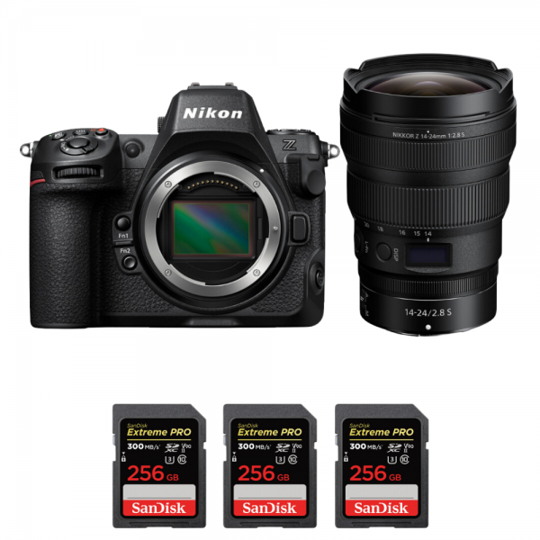 Nikon Z8 + Z 14-24mm f/2.8 S + 3 SanDisk 256GB Extreme PRO UHS-II SDXC 300 MB/s-2