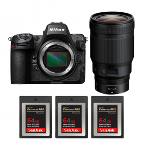 Nikon Z8 + Z 50mm f/1.2 S + 3 SanDisk 64GB Extreme PRO CFexpress Type B-2