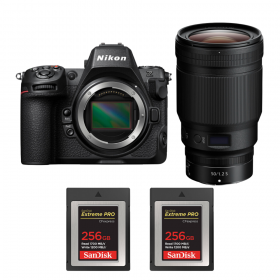 Nikon Z8 + Z 50mm f/1.2 S + 2 SanDisk 256GB Extreme PRO CFexpress Type B-2