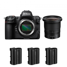 Nikon Z8 + Z 14-30mm f/4 S + 3 Nikon EN-EL15c-2