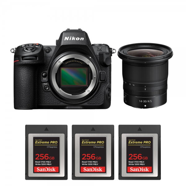 Nikon Z8 + Z 14-30mm f/4 S + 3 SanDisk 256GB Extreme PRO CFexpress Type B-2