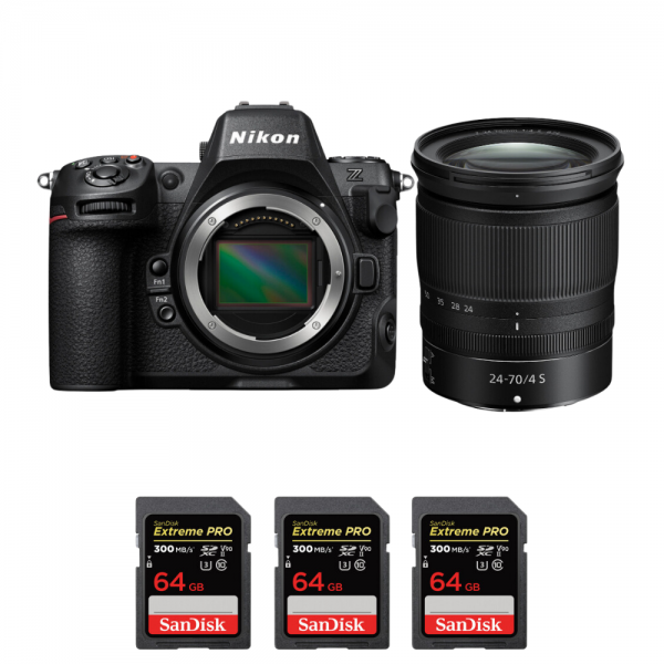 Nikon Z8 + Z 24-70mm f/4 S + 3 SanDisk 64GB Extreme PRO UHS-II SDXC 300 MB/s-2