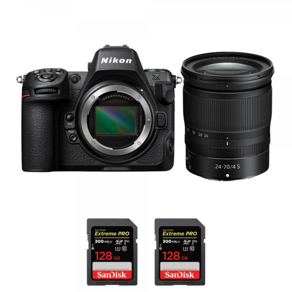 Nikon Z8 + Z 24-70mm f/4 S + 2 SanDisk 128GB Extreme PRO UHS-II SDXC 300 MB/s-2