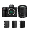 Nikon Z8 + Z 24-70mm f/4 S + 3 Nikon EN-EL15c-2