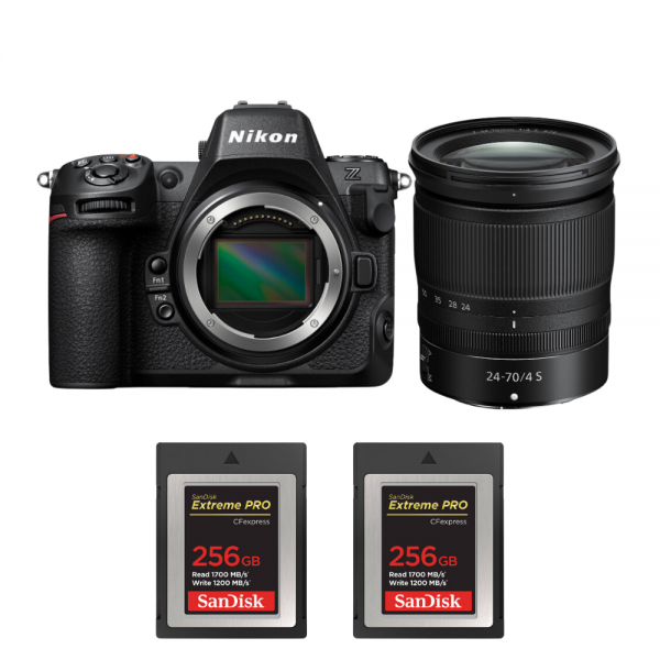 Nikon Z8 + Z 24-70mm f/4 S + 2 SanDisk 256GB Extreme PRO CFexpress Type B-2