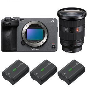 Sony FX3 + FE 24-70mm F2.8 GM II + 3 Sony NP-FZ100-1