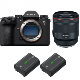 Sony A9 III + FE 50mm f/1.2 GM + 2 Sony NP-FZ100-1