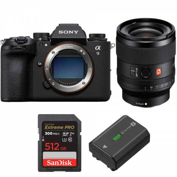 Sony A9 III + FE 35mm f/1.4 GM + 1 SanDisk 512GB Extreme PRO UHS-II SDXC 300 MB/s + 1 Sony NP-FZ100-1