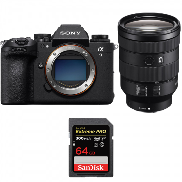 Sony A9 III + FE 24-105mm f/4 G OSS + 1 SanDisk 64GB Extreme PRO UHS-II SDXC 300 MB/s-1