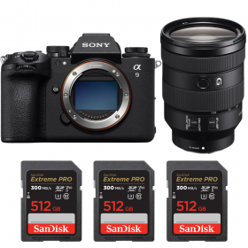 Sony A9 III + FE 24-105mm f/4 G OSS + 3 SanDisk 512GB Extreme PRO UHS-II SDXC 300 MB/s-1