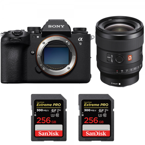 Sony A9 III + FE 24mm f/1.4 GM + 2 SanDisk 256GB Extreme PRO UHS-II SDXC 300 MB/s-1