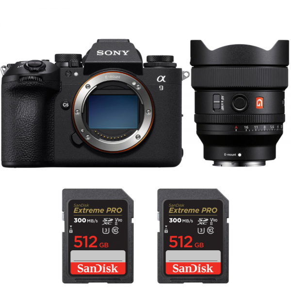 Sony A9 III + FE 14mm f/1.8 GM + 2 SanDisk 512GB Extreme PRO UHS-II SDXC 300 MB/s-1
