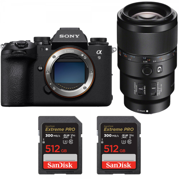 Sony A9 III + FE 90mm f/2.8 Macro G OSS + 2 SanDisk 512GB Extreme PRO UHS-II SDXC 300 MB/s-1
