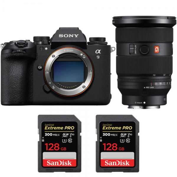 Sony A9 III + FE 24-70mm f/2.8 GM II + 2 SanDisk 128GB Extreme PRO UHS-II SDXC 300 MB/s-1