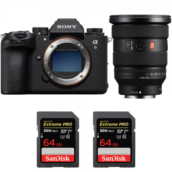 Sony A9 III + FE 16-35mm f/2.8 GM II + 2 SanDisk 64GB Extreme PRO UHS-II SDXC 300 MB/s-1