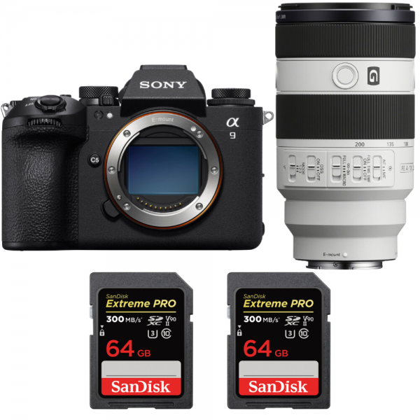 Sony A9 III + FE 70-200mm f/4 Macro G OSS II + 2 SanDisk 64GB Extreme PRO UHS-II SDXC 300 MB/s-1