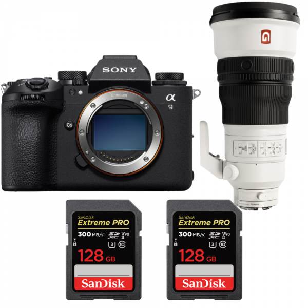 Sony A9 III + FE 300mm f/2.8 GM OSS + 2 SanDisk 128GB Extreme PRO UHS-II SDXC 300 MB/s-1