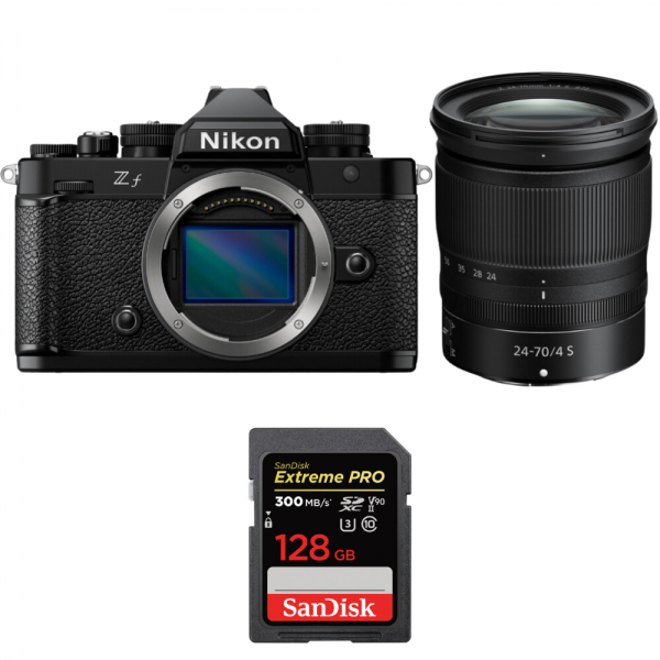Nikon Zf + Z 24-70mm f/4 S + 1 SanDisk 128GB Extreme PRO UHS-II SDXC 300 MB/s-1