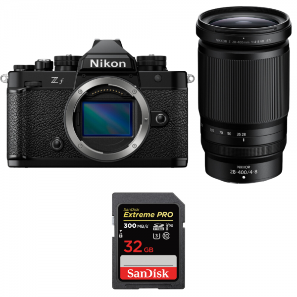 Nikon Zf + 28-400mm f/4-8 VR + 1 SanDisk 32GB Extreme PRO UHS-II SDXC 300 MB/s-1