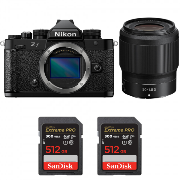 Nikon Zf + 50mm f/1.8 S + 2 SanDisk 512GB Extreme PRO UHS-II SDXC 300 MB/s-1