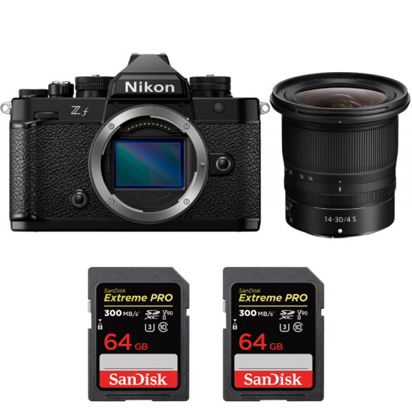 Nikon Zf + 14-30mm f/4 S + 2 SanDisk 64GB Extreme PRO UHS-II SDXC 300 MB/s-1
