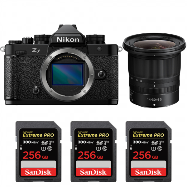 Nikon Zf + 14-30mm f/4 S + 3 SanDisk 256GB Extreme PRO UHS-II SDXC 300 MB/s-1