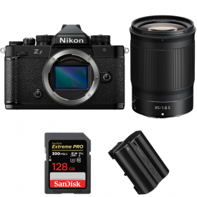 Nikon Zf + 85mm f/1.8 S + 1 SanDisk 128GB Extreme PRO UHS-II SDXC 300 MB/s + 1 Nikon EN-EL15C-1