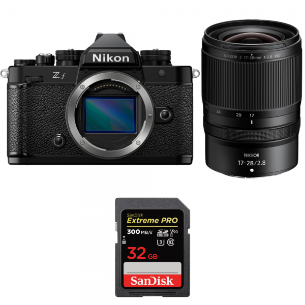 Nikon Zf + 17-28mm f/2.8 + 1 SanDisk 32GB Extreme PRO UHS-II SDXC 300 MB/s-1