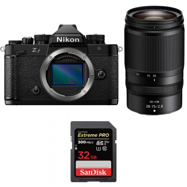 Nikon Zf + 28-75mm f/2.8 + 1 SanDisk 32GB Extreme PRO UHS-II SDXC 300 MB/s-1