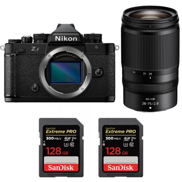 Nikon Zf + 28-75mm f/2.8 + 2 SanDisk 128GB Extreme PRO UHS-II SDXC 300 MB/s-1