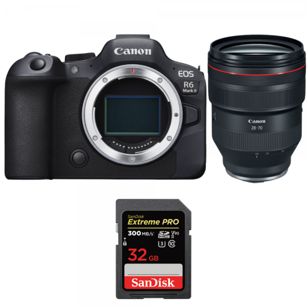 Canon EOS R6 Mark II + RF 28-70 mm f/2 L USM + 1 SanDisk 32GB Extreme PRO UHS-II SDXC 300 MB/s-1
