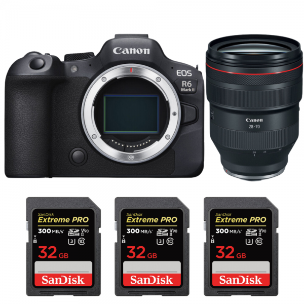 Canon EOS R6 Mark II + RF 28-70 mm f/2 L USM + 3 SanDisk 32GB Extreme PRO UHS-II SDXC 300 MB/s-1