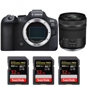 Canon EOS R6 Mark II + RF 15-30 mm f/4,5-6,3 IS STM + 3 SanDisk 32GB Extreme PRO UHS-II SDXC 300 MB/s-1