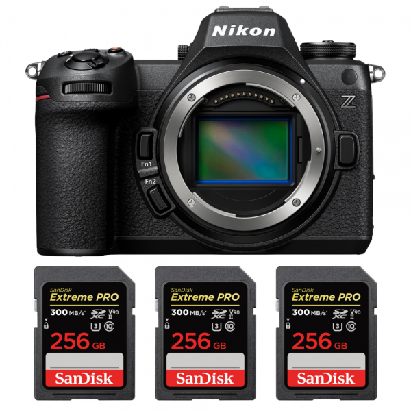 Nikon Z6 III + 3 SanDisk 256GB Extreme PRO UHS-II SDXC 300 MB/s-1