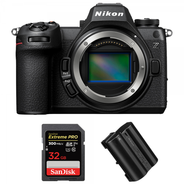 Nikon Z6 III + 1 SanDisk 32GB Extreme PRO UHS-II SDXC 300 MB/s + 1 Nikon EN-EL15c-1