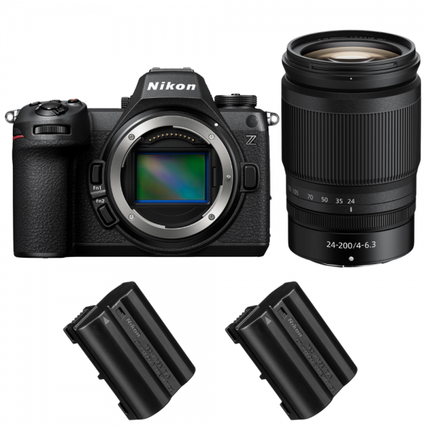 Nikon Z6 III + Z 24-200mm f/4-6.3 VR + 2 Nikon EN-EL15c-1