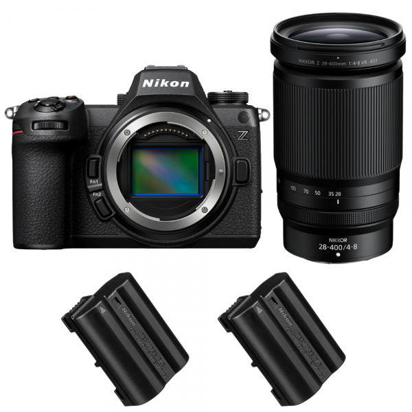 Nikon Z6 III + Z 28-400mm f/4-8 VR + 2 Nikon EN-EL15c-1