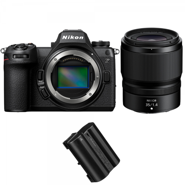 Nikon Z6 III + Z 35mm f/1.4 + 1 Nikon EN-EL15c-1