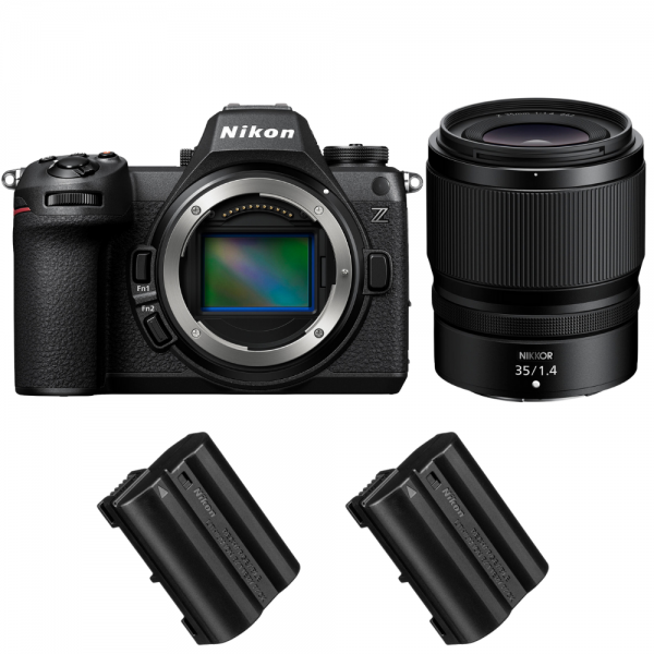 Nikon Z6 III + Z 35mm f/1.4 + 2 Nikon EN-EL15c-1