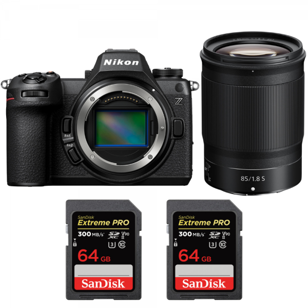 Nikon Z6 III + Z 85mm f/1.8 S + 2 SanDisk 64GB Extreme PRO UHS-II SDXC 300 MB/s-1