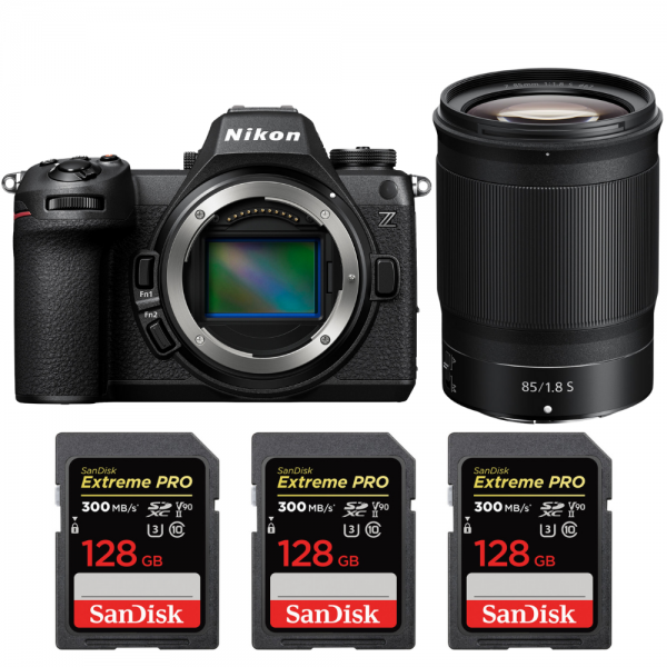 Nikon Z6 III + Z 85mm f/1.8 S + 3 SanDisk 128GB Extreme PRO UHS-II SDXC 300 MB/s-1