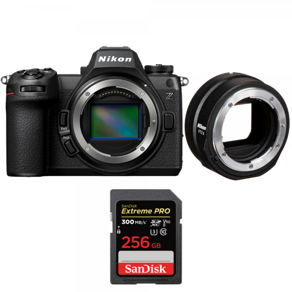 Nikon Z6 III + FTZ II + 1 SanDisk 256GB Extreme PRO UHS-II SDXC 300 MB/s-1