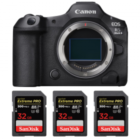 Canon EOS R5 Mark II + 3 SanDisk 32GB Extreme PRO UHS-II SDXC 300 MB/s-1