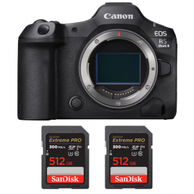 Canon EOS R5 Mark II + 2 SanDisk 512GB Extreme PRO UHS-II SDXC 300 MB/s-1