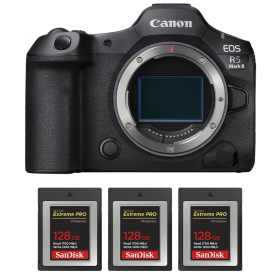 Canon EOS R5 Mark II + 3 SanDisk 128GB Extreme PRO CFexpress Type B-1