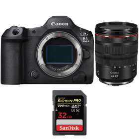 Canon EOS R5 Mark II + RF 24-105mm f/4 L IS USM + 1 SanDisk 32GB Extreme PRO UHS-II SDXC 300 MB/s-1