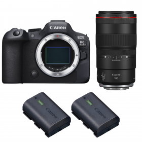 Canon EOS R6 Mark II + RF 100mm f/2.8 L Macro IS USM + 2 Canon LP-E6NH-1