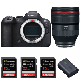 Canon EOS R6 Mark II + RF 28-70mm f/2 L USM + 3 SanDisk 32GB Extreme PRO UHS-II SDXC 300 MB/s + 1 Canon LP-E6NH-1
