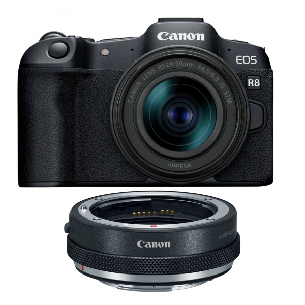 Canon EOS R8 + RF 24-50mm IS STM + Canon EF-EOS R Premium-1